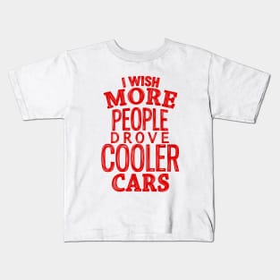 Cooler cars 6 Kids T-Shirt